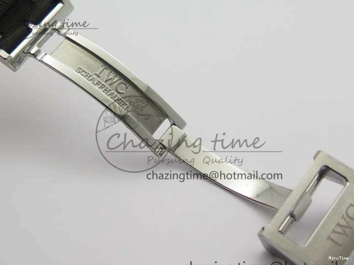 MIROTIME 0415 Versatile Big Pilot Real PR IW502703 SS YLF 1:1 Best Edition Blue Dial On Calfskin Strap A 7226